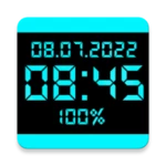 Logo of Digital Clock Live Wallpaper android Application 