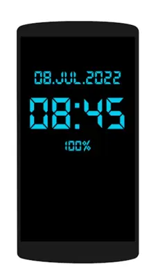 Digital Clock Live Wallpaper android App screenshot 6